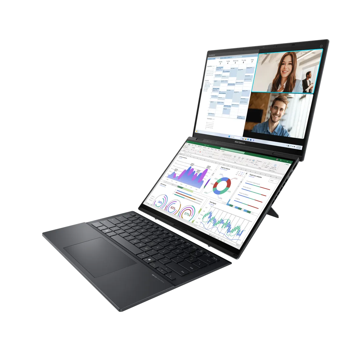 NOTEBOOK (โน้ตบุ๊ค) ASUS Zenbook DUO UX8406CA-QL789WA