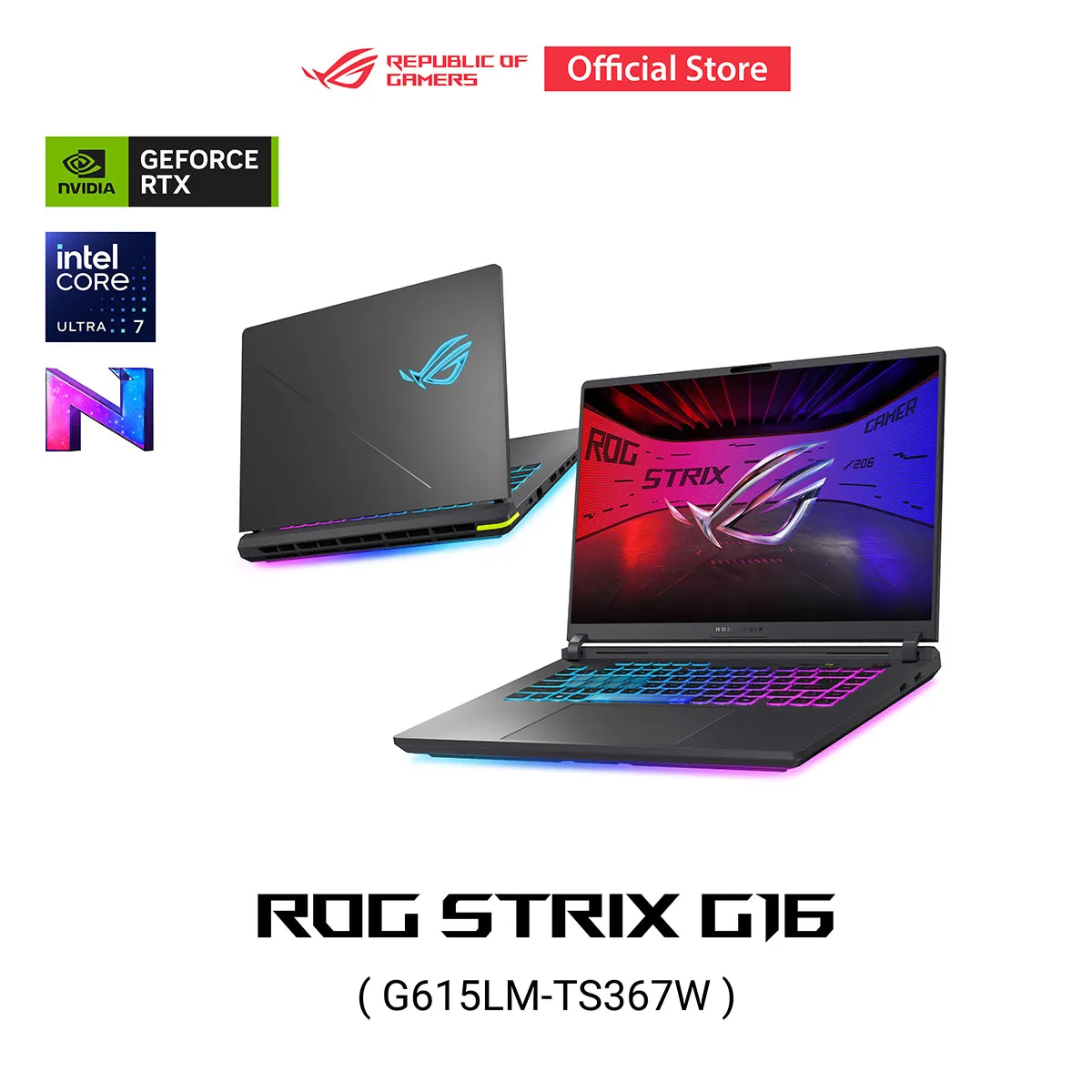 NOTEBOOK (โน้ตบุ๊ค) ASUS ROG STRIX G16 G615LM-TS367W